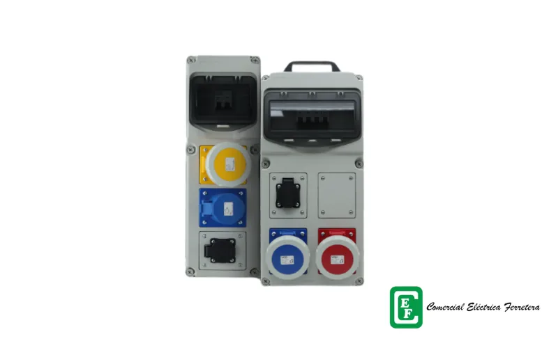 Caja multiservicios termoplástica