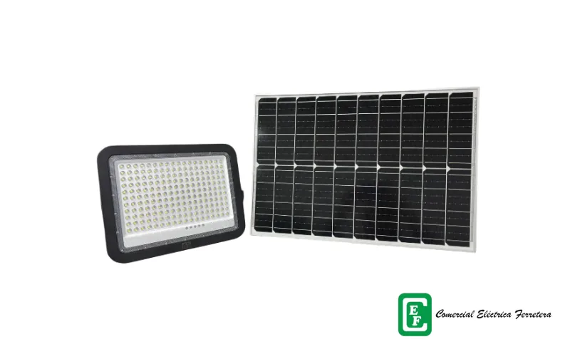 Reflector con Panel Solar