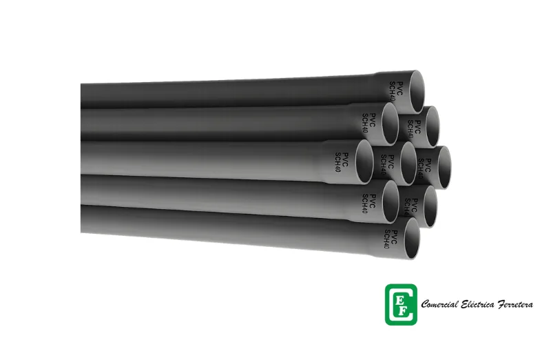 Tubería PVC SCH40