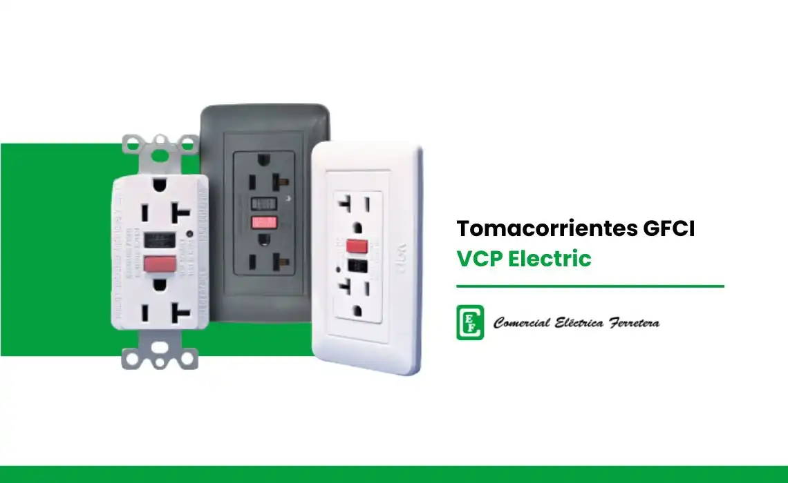 Tomacorrientes GFCI VCP Electric