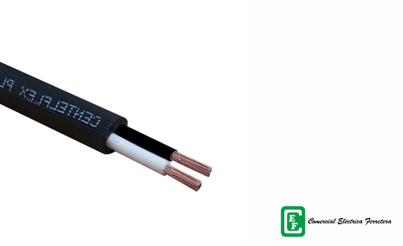 Cable-Encauchetado-Centelflex-2x10AWG
